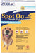 12 count (3 x 4 ct) Zodiac Spot On Flea and Tick Control for Medium Dogs