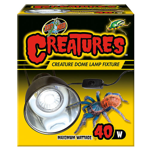 40 watt Zoo Med Creatures Creature Dome Lamp Fixture