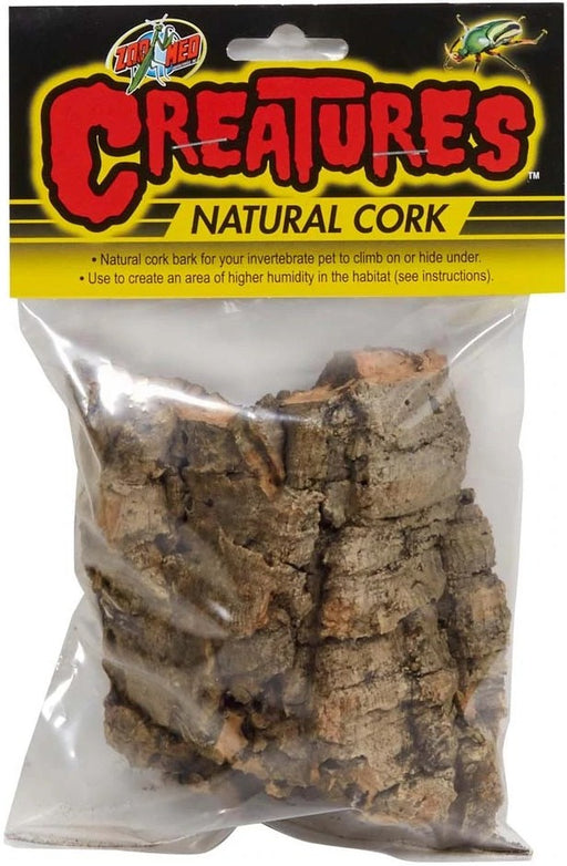 1 count Zoo Med Creatures Natural Cork