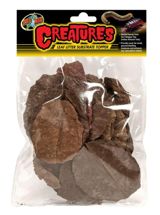 1 count Zoo Med Creatures Leaf Litter Substrate Topper