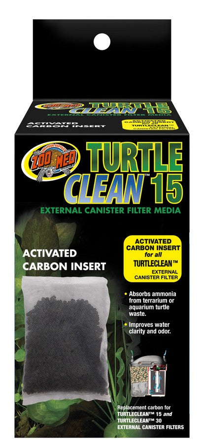 1 count Zoo Med 501 Filter Media Activated Carbon Insert