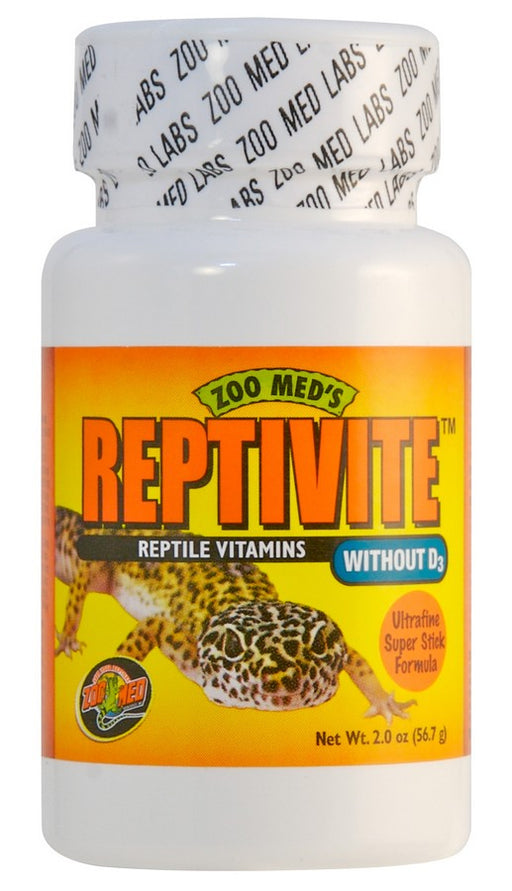 2 oz Zoo Med Reptivite Reptile Vitamins without D3