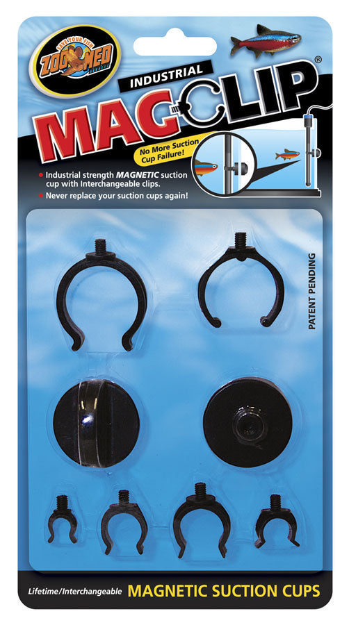 1 count Zoo Med Industrial Magclip Magnetic Suction Cup Kit