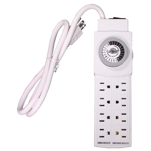 1 count Zoo Med AquaSun Aquarium Controller 8 Outlet Timer and Power Strip