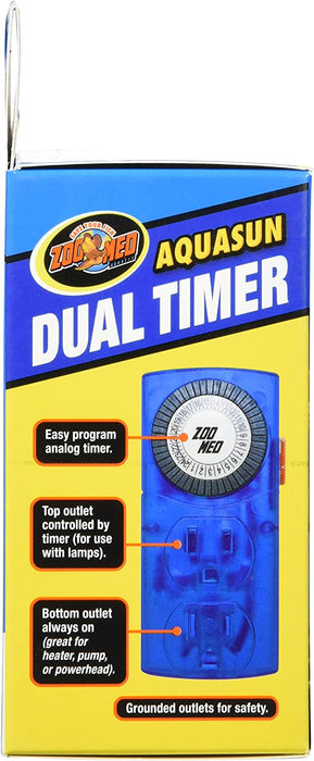 1 count Zoo Med AquaSun Dual Timer