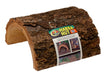Giant - 1 count Zoo Med Habba Hut Natural Half Log Shelter for Reptiles, Amphibians, and Small Animals
