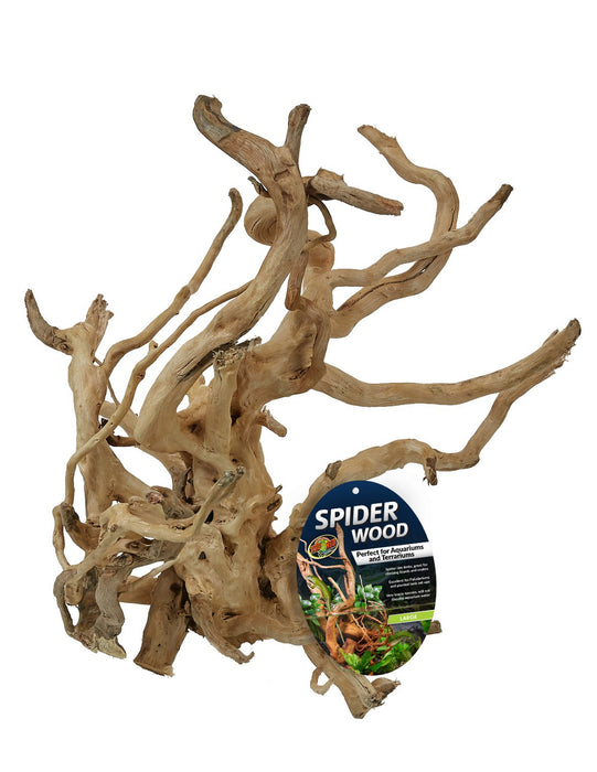 Large - 1 count Zoo Med Spider Wood for Aquariums and Terrariums