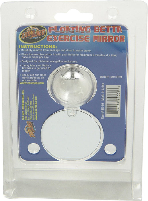 1 count Zoo Med Floating Betta Exercise Mirror