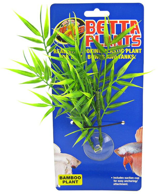 1 count Zoo Med Bamboo Betta Plant Aquarium Ornament