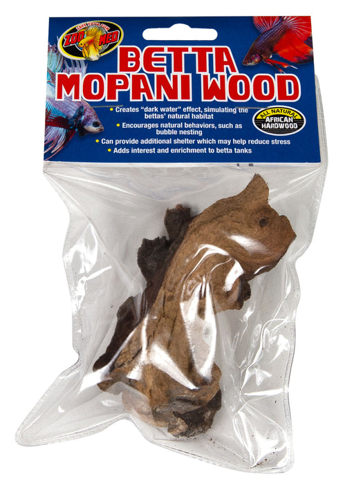 1 count Zoo Med Betta Mopani Wood All Natural African Hardwood for Aquariums