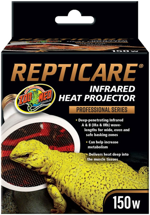 150 watt Zoo Med ReptiCare Infrared Heat Projector