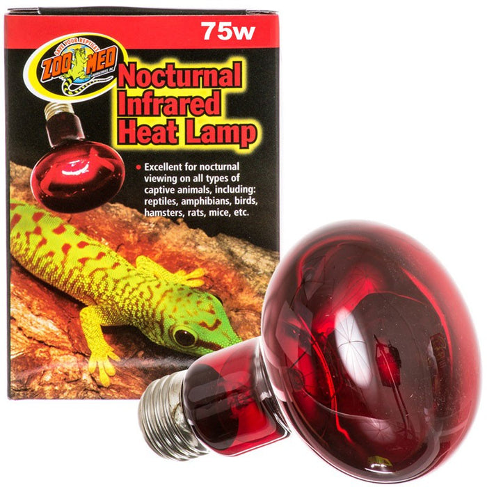 75 watt Zoo Med Nocturnal Infrared Heat Lamp