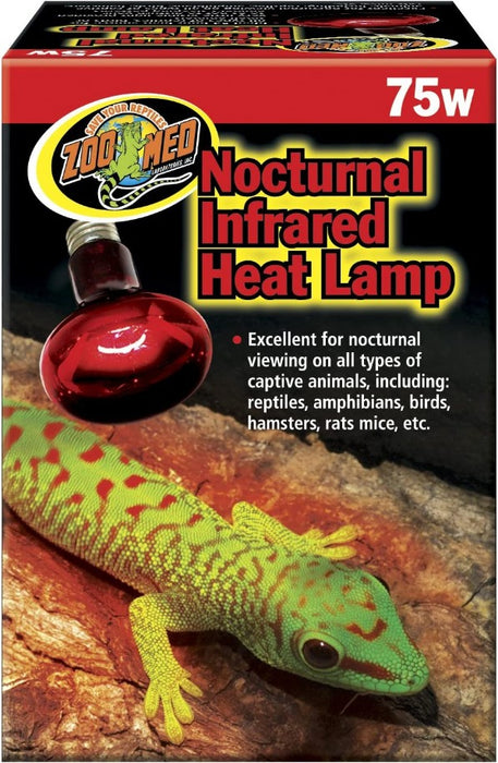 75 watt - 2 count Zoo Med Nocturnal Infrared Heat Lamp