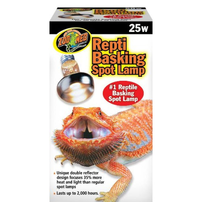 25 watt - 1 count Zoo Med Repti Basking Spot Lamp with UVA