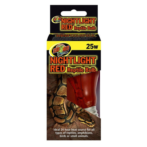 25 watt Zoo Med Nightlight Red Reptile Bulb