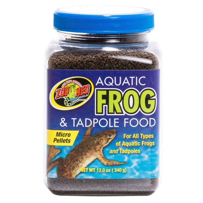 12 oz Zoo Med Aquatic Frog and Tadpole Food