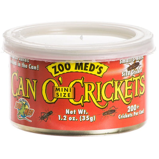 1 count Zoo Med Can O' Mini Crickets
