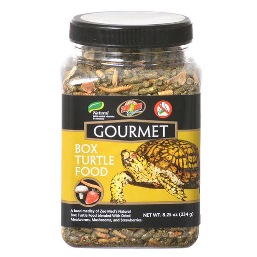 8.25 oz Zoo Med Gourmet Box Turtle Food
