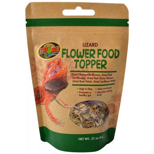 0.21 oz Zoo Med Lizard Flower Food Topper