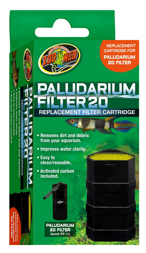 1 count Zoo Med Paludarium 20 Replacement Filter Cartridge