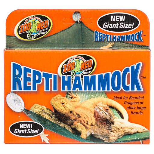 Giant - 1 count Zoo Med Repti Hammock for Reptiles to Rest and Climb On
