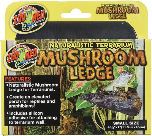 1 count Zoo Med Naturalistic Terrarium Mushroom Ledge for Reptiles