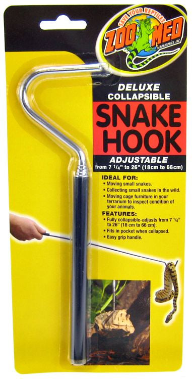 1 count Zoo Med Deluxe Collapsible Snake Hook