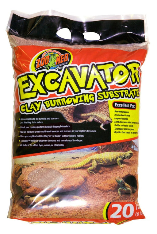 20 lb Zoo Med Excavator Clay Burrowing Substrate