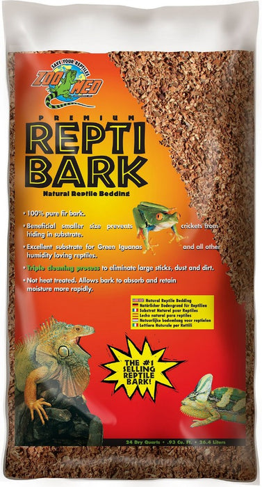 24 quart Zoo Med Premium Repti Bark Natural Reptile Bedding