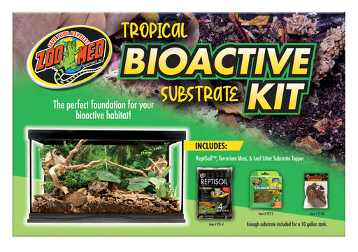 1 count Zoo Med Tropical Bioactive Substrate Kit
