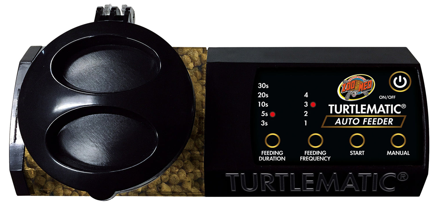 1 count Zoo Med Turtlematic Automatic Daily Turtle Feeder