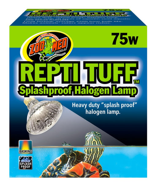 75 watt Zoo Med Repti Tuff Splashproof Halogen Lamp