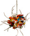 Large - 3 count Zoo-Max Fire Ball Hanging Bird Toy