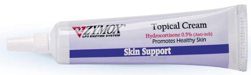 1 oz Zymox Skin Support Topical Cream with Hydrocortisone for Dogs and Cats