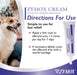 1 oz Zymox Skin Support Topical Cream with Hydrocortisone for Dogs and Cats