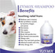 2 gallon (2 x 1 gal) Zymox Shampoo with Vitamin D3 for Dogs and Cats
